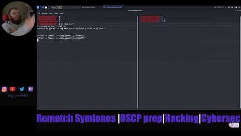 Highlight: Rematch Symfonos 1 , doing some more  vulnhub vm hacking  OSCP prep learning tutorials et