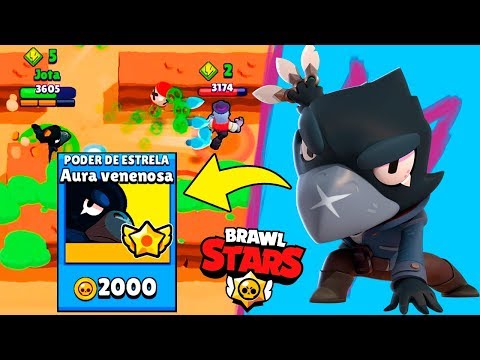 PODER DE ESTRELA LENDÁRIO DO CORVO | BRAWL STARS