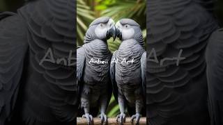 Couple of Parrots【AI Art】 Shorts