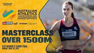 Womens U20 1500M Final Dominated By Milla Roberts 2026 Australian Athletics Junior Championships