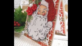 Use Your Stamps Monday #24 Christmas Card & ANNOUNCEMENT