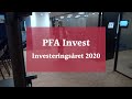 PFA Invest - investeringsåret 2020
