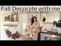 FALL DECORATE WITH ME | Fall Decor Ideas 2023 | Fall Entryway and Coffee Bar | Part 2