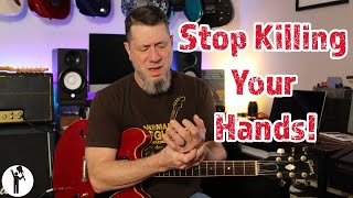 Guitar Habits That Can Destroy Your Playing Ability Forever - Repetitive Strain Injury