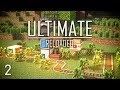 FTB Ultimate Reloaded Modpack Ep. 2 Steve's Carts Tree Farm