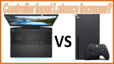 Controller Input Latency, Xbox Series X vs PC, Apex Legends (7/24/22)