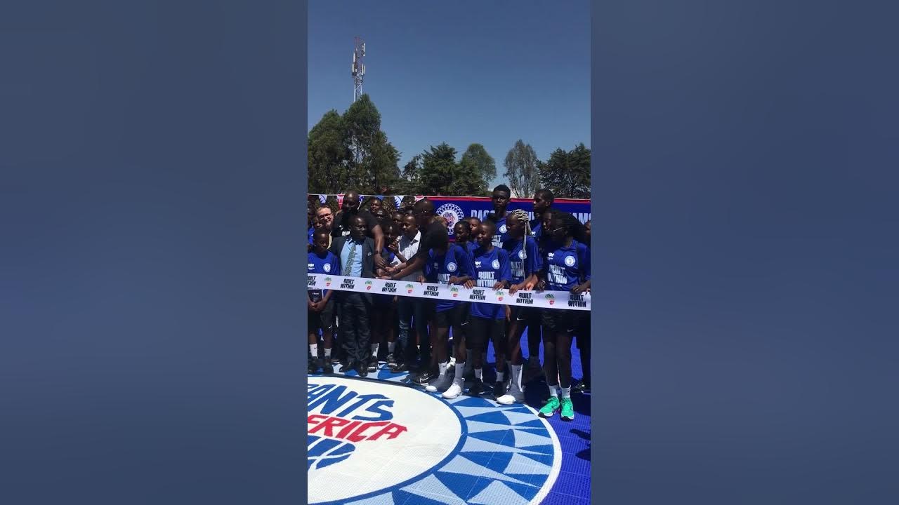 Dagoretti High Basketball Court Unveil by Giants of Africa Kenyan