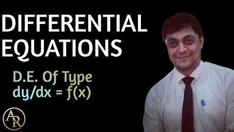 differential equations class 12 | solutions of differential equations | rd sharma exercise 22.5 | 12