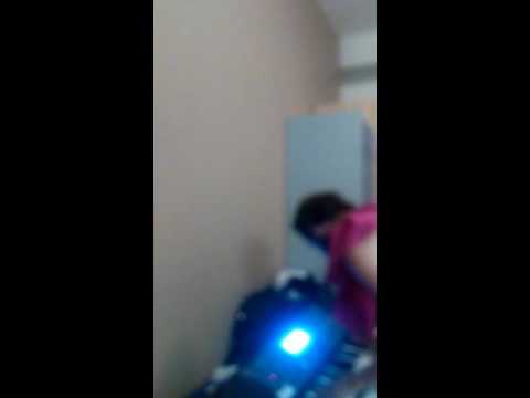 Goodtripbob freaking away on my synthesizer
