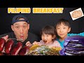 UBE PANCAKE, LONGONISA BREAKFAST, LOCO MOCO- Lola MFK Filipino Food Mukbang