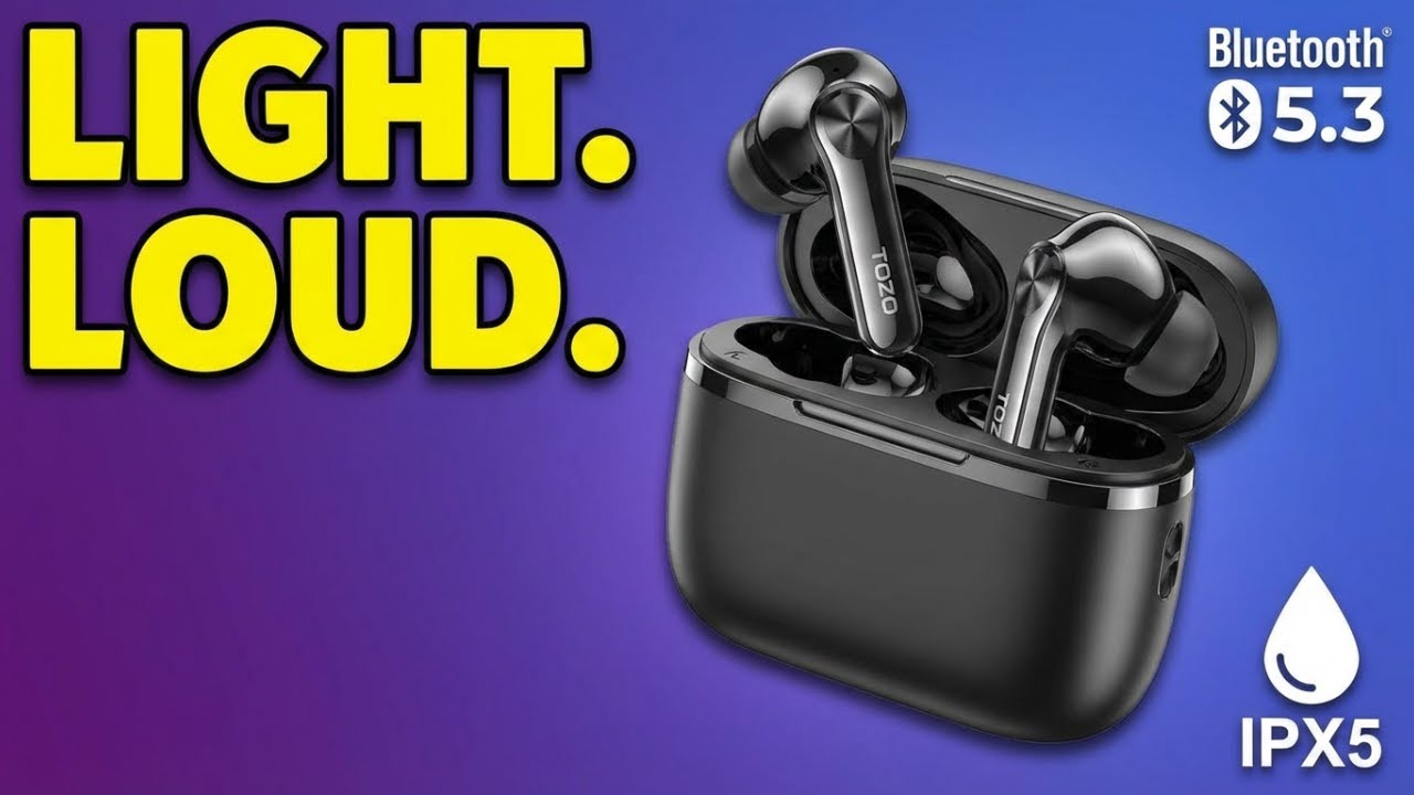 TOZO A1 Wireless Earbuds Review: Lightweight Sound with Custom EQ