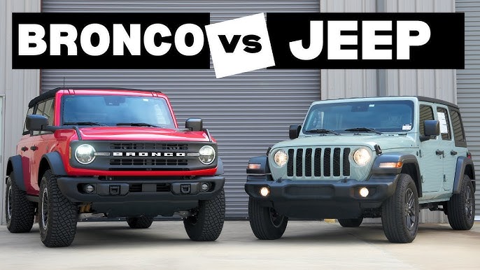 Ford Bronco Vs Jeep Wrangler: Ultimate Off-Road Showdown