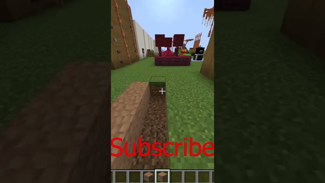 Minecraft: How to build a muddy path 