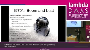Moa Johansson - Computer Mathematics, AI and Functional Programming | Lambda Days 2019