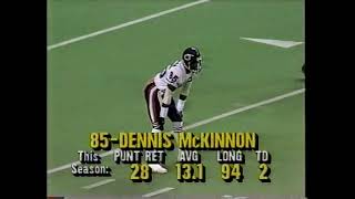 Chicago Bears vs Minnesota Vikings 1987 1st Half Week 13