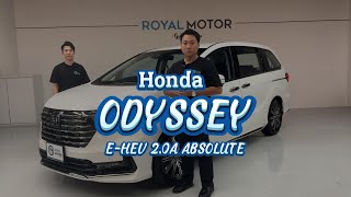 lets Welcome The New Honda Odyssey Ehev 20 Absolute 7seater