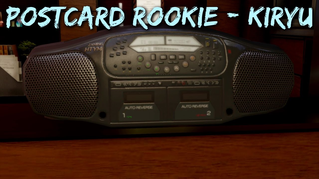 Yakuza 0 Substories Postcard Rookie Kiryu YouTube