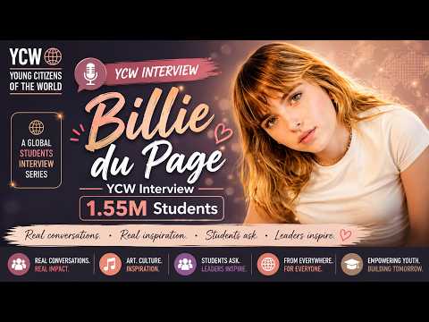 Billie du Page – Manie Musicale 2026 Interview with Young Citizens of the World