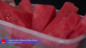 Detectable Material Box Pallets- Food Contamination Test