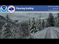 NWS Missoula Weather Briefing