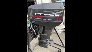 1995 Mercury/Force 40 HP 2-Cyl Carbureted 2-Stroke 20" (L) Outboard Motor
