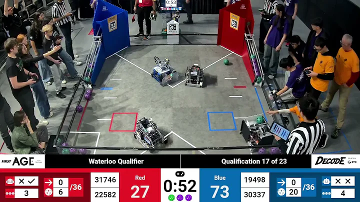 Qualification 17 - 2025 FTC Waterloo Qualifier