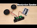 Neodymium Speaker Sound Testing With 5V Amplifier Module - Full Connection In hindi
