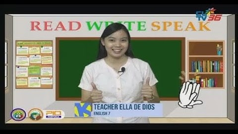 TRANSCODING INFORMATION FROM LINEAR TO NON-LINEAR TEXT AND VISE VERSA ‖ English 7 ‖ QUARTER 2 WEEK 1