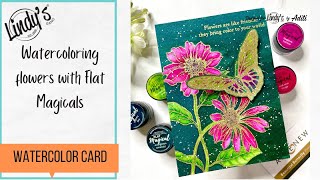 Watercoloring Flowers | Mountain Meadow Magicals