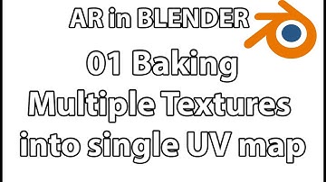 01Baking Multiple Textures into one single uv map