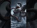 Giant Shark Vs Giant octopus #shortsviral #shortsfeed #war #ai #shark #shorts #sharks #ocean #short