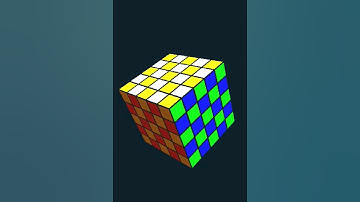 ai create checkerboard pattern on 5x5 cube in mobile  #shorts #ai #youtubeshorts #viralshorts