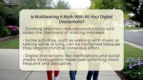 Is Multitasking A Myth With All Your Digital Distractions? - The Personal Growth Path