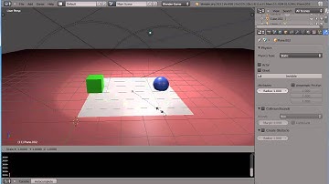 Blender 2.6 Tutorial - Game Engine Physics - Part 2
