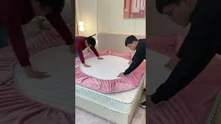 YRF-Bed Mattress Topper,King And Queen Size Hotel Mattress Cover,Matress Protector,Video