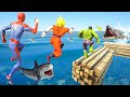 Superheroes EVENTS DAY, WIPEOUT OBSTACLES RUN CHALLENGE - GTA V Funny Contest #214