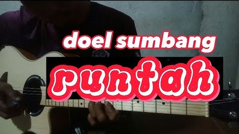 doel sumbang - RUNTAH cover guitar instrumen _addy kustikk