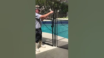Self Closing Gate for Pool Fence