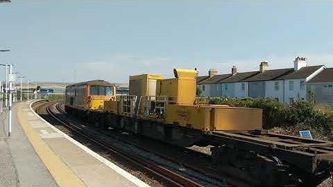 GBRf Class 73107 + 73201 Summer SITT @ Newhaven Harbour 4Y50 - 11/08/20