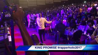 King Promise thrills fans at Sarkodie's Rapperholic 2017 Concert