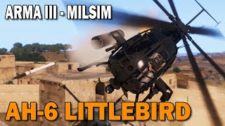 ARMA 3 MILSIM | AH-6 PILOT | Operation Hunting Season | Littlebird Havoc