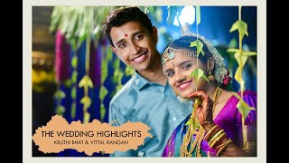 Wedding Highlights | Kruthi Bhat & Vittal Rangan | June 20th 2021 🖤