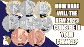 How Rare Will The New 2023 Coins Be In Your Change???