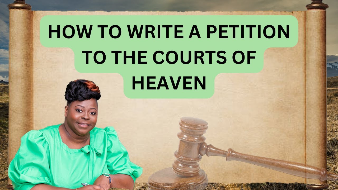 Как написать прошение в Небесные Суды