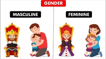 Gender | Masculine and Feminine Gender | Noun | Male and Female | English |Educational |