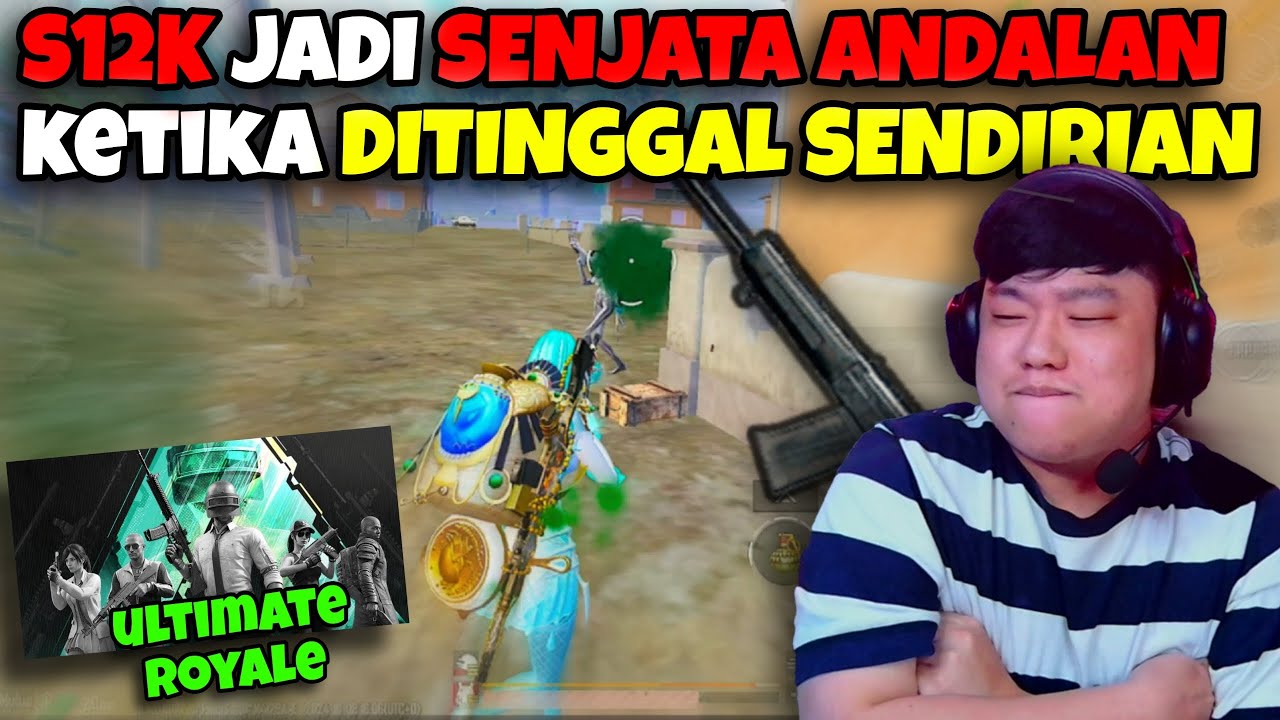 1 VS 4 PAKAI S12K DI ZONA AKHIR ! JADI HARAPAN TEAM UNTUK WWCD ! PUBG MOBILE