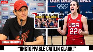 Stephanie White STUNNED After Caitlin Clark DESTROYS Portland Fire With Historic Triple-Double
