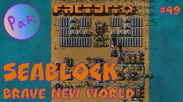 GEODES WASHING - Ep 49 - Seablock BNW - Factorio