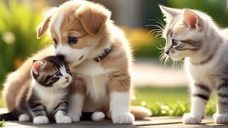 Cute Baby Animals - Embracing The Delightful World Of Baby Animals With Peaceful Relaxing Music