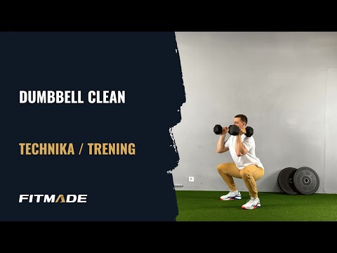 Dumbbell clean - Ćwiczenie 